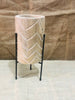 Midwest Craft House - RUSTIC PLANT POT AND STAND, ARROW GROVE PATTERN