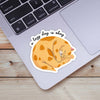 Big Moods - A Lazy Day Is Okay Cat Sticker