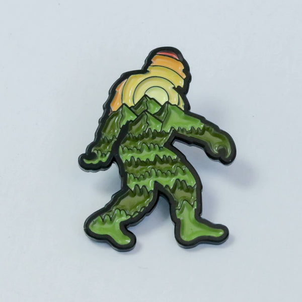 Squatchy - Enamel Pin, Bigfoot Adventure | Sasquatch Lapel Pin
