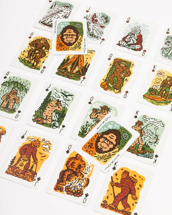 Keep Nature Wild - Seasons of Squatch Playing Cards