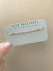 Seedy Beady Bracelets - I Am Beautiful Morse Code Bracelet: Large