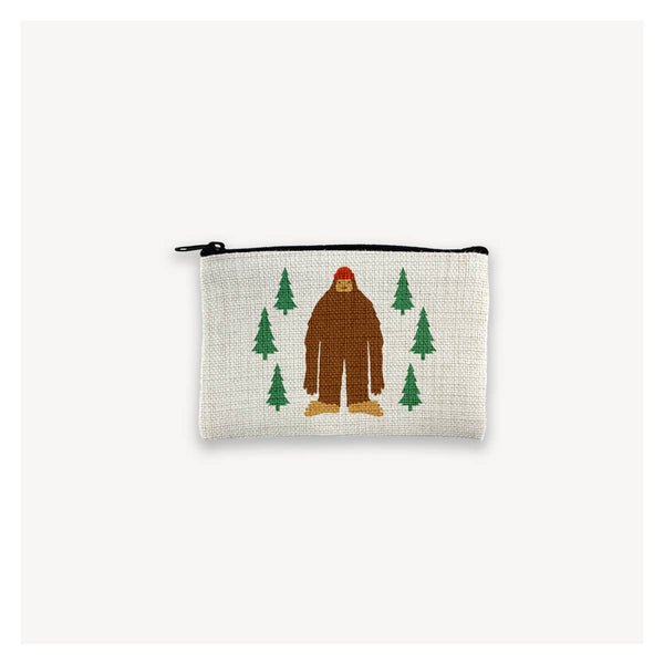 Rock Scissor Paper - Bigfoot - Sasquatch Small Zip Pouch