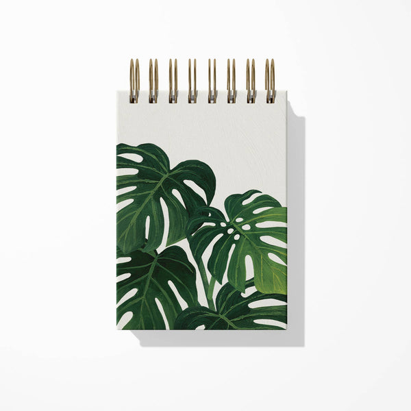 Paper Anchor Co. - Monstera Chunky Spiral Notepad