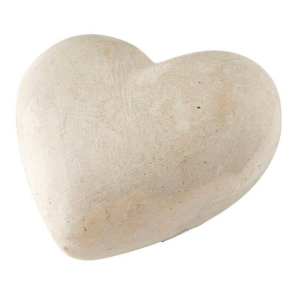 Santa Barbara Design Studio by Creative Brands - Large Paper Mache Heart - Natural