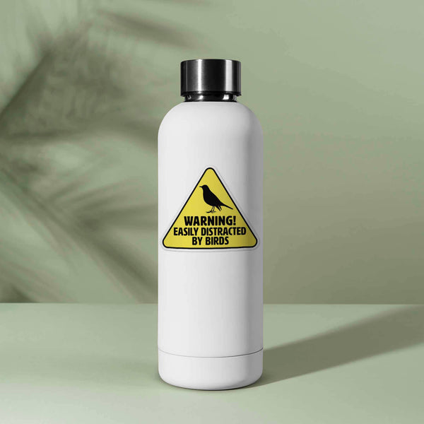 Sentinel Supply - Easily Distracted by Birds Sticker - Funny Birdwatching Gift