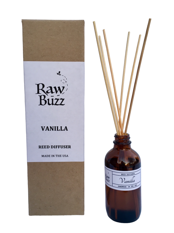Raw Buzz Co - Vanilla Reed Diffuser
