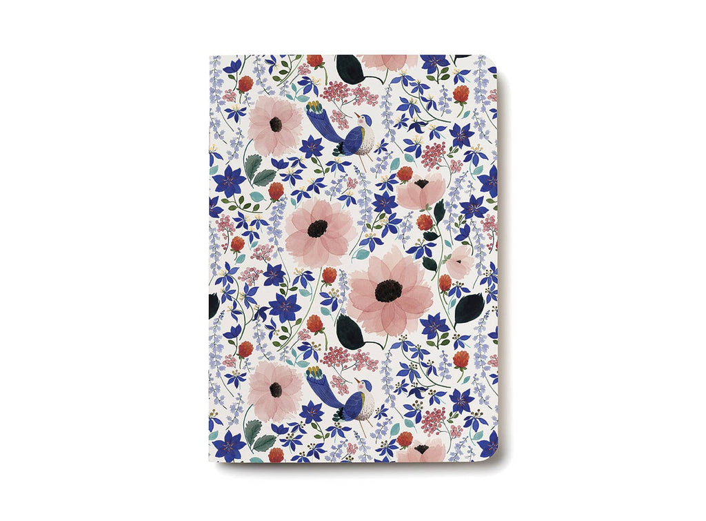 Red Cap Cards - Violet Birdy notebook CLOSEOUT