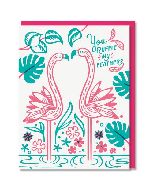 Paper Parasol Press - Ruffle My Feathers Card