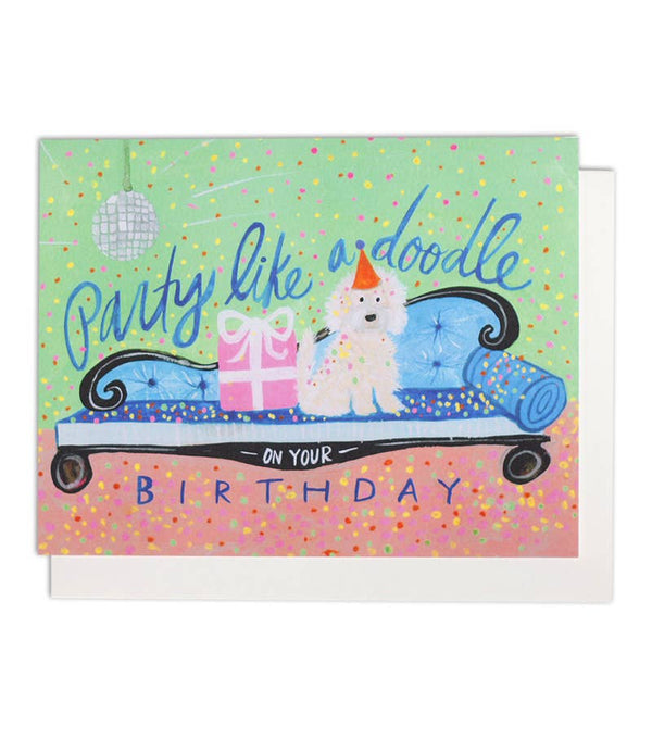 Thimblepress - Party Like A Doodle Single Card: A2