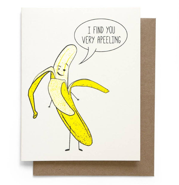 Smarty Pants Paper - Banana Greeting Card