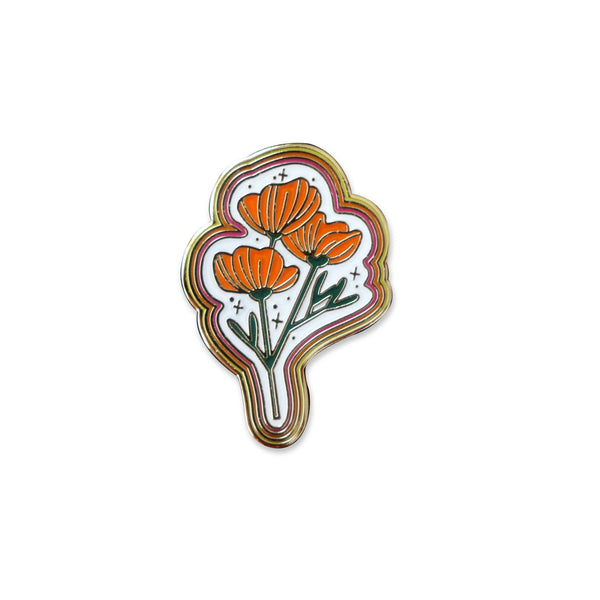 Paper Parasol Press - Poppy Magic Enamel Pin