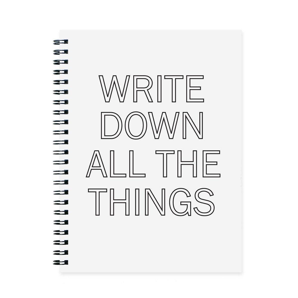 The Anastasia Co - Write Down All The Things Notebook