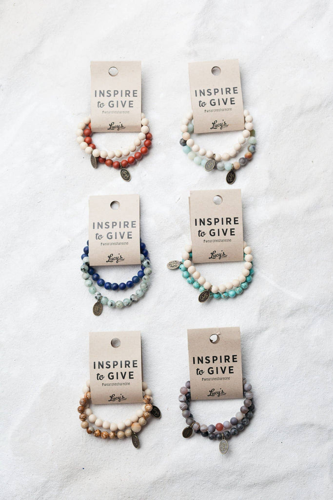 Lucy's Inspired - Inspire to Give Gabby Bracelet Set - Bundle Pack