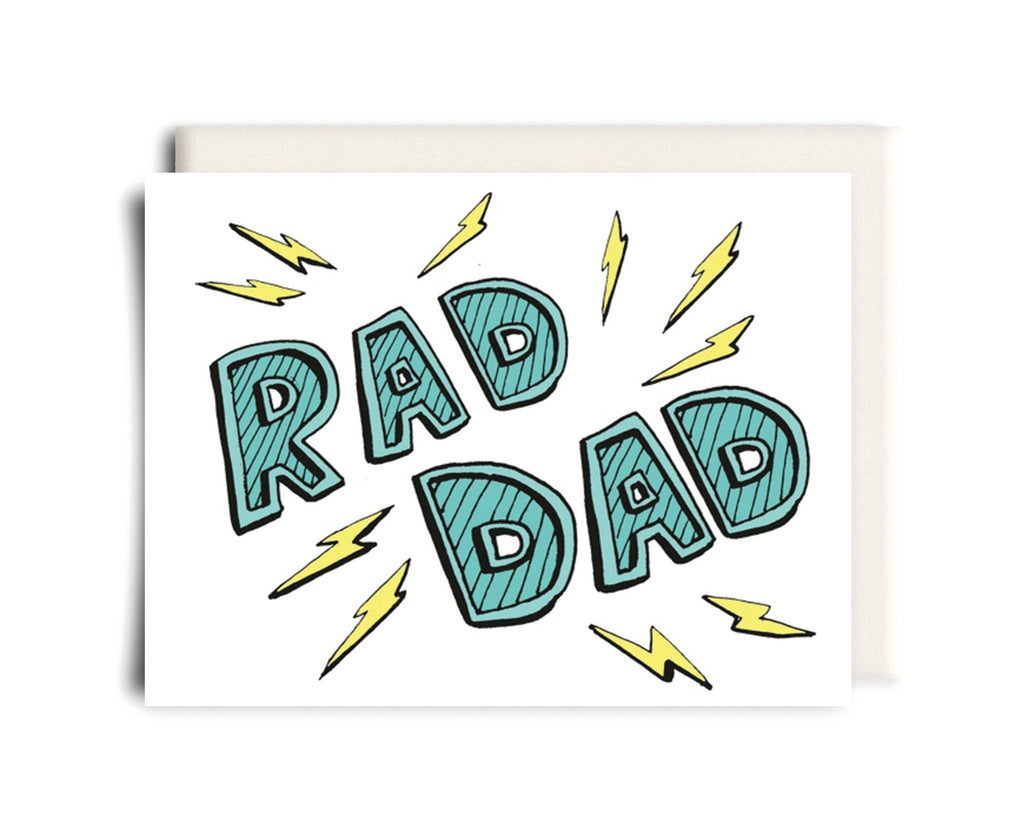 Inkwell Cards - Rad Dad | Father's Day Greeting Card