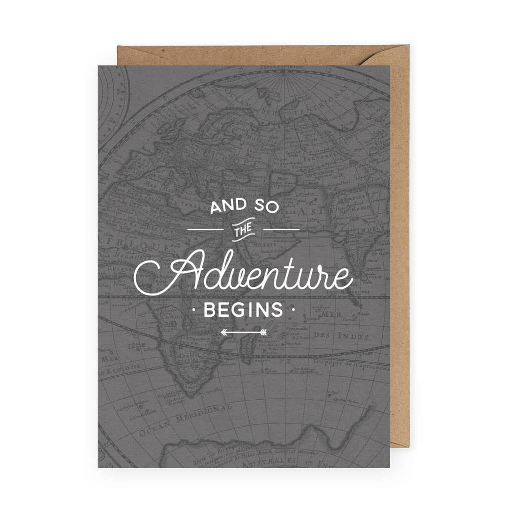 The Anastasia Co - And So The Adventure Begins Greeting Card