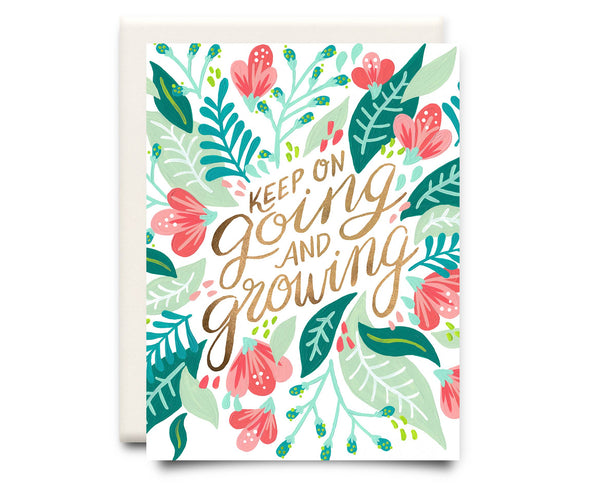 Inkwell Cards - Going and Growing | Encouragement Greeting Card