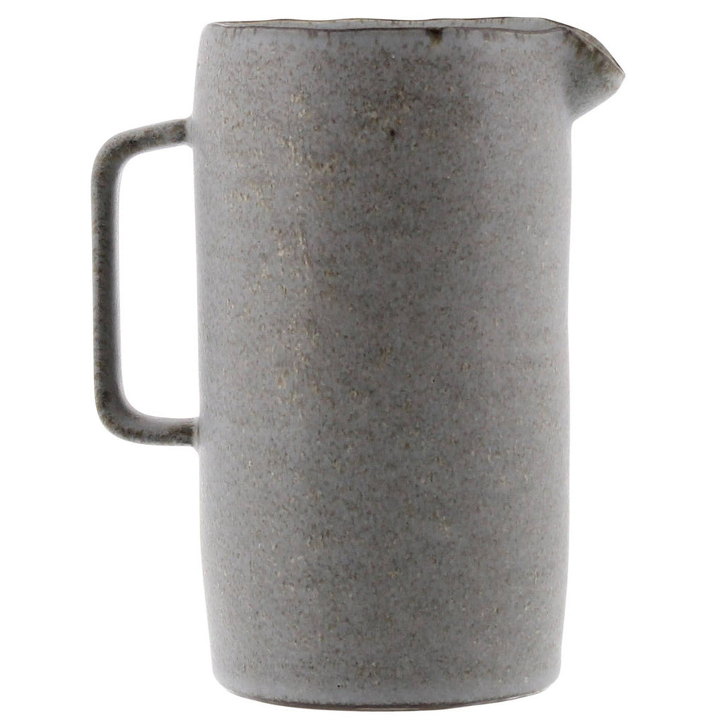 HomArt - Tiburon Pitcher, Ceramic - Lrg - Light Grey Glaze
