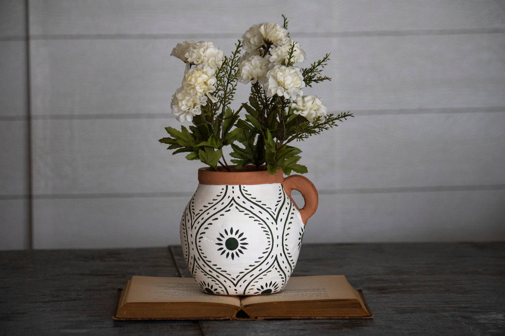 Foreside Home & Garden - Jenica Terracotta Bud Vase