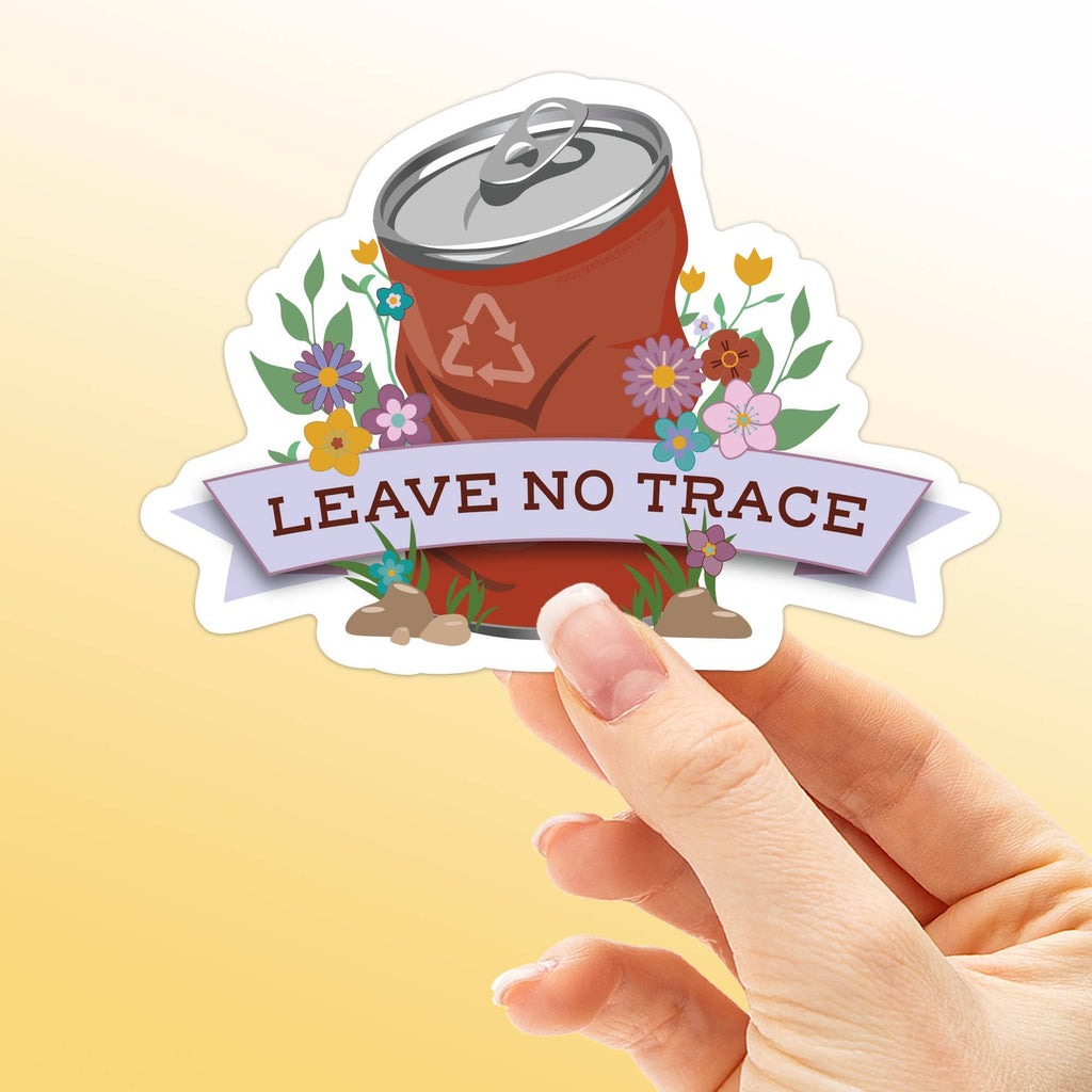 Sentinel Supply - Leave No Trace Beer Can Sticker