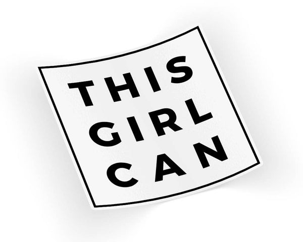 Quotable Life - This Girl Can Sticker