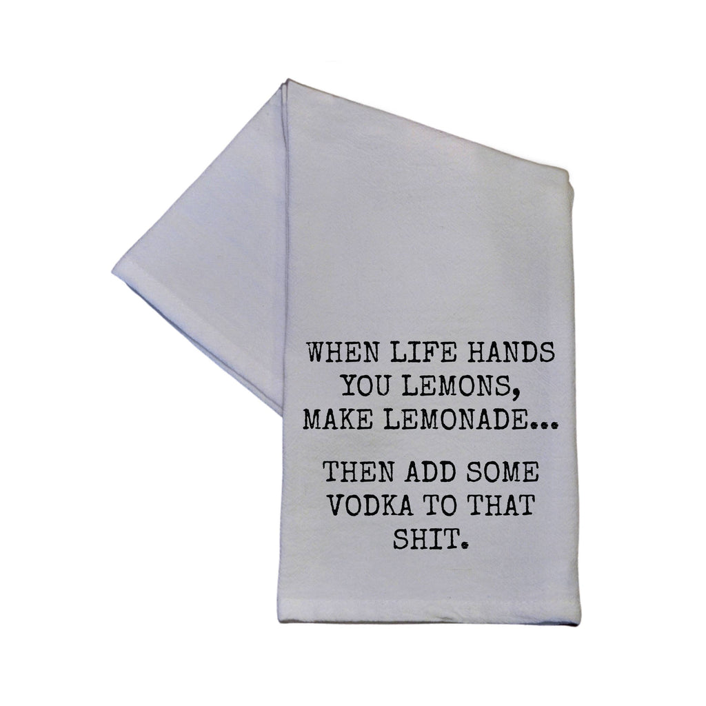 Driftless Studios - When Life Hands You Lemons 16x24 Tea Towel