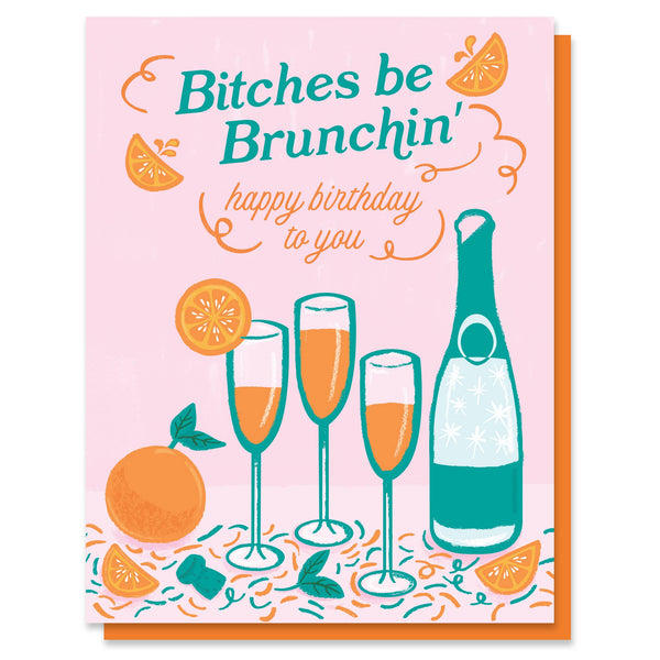 Paper Parasol Press - Brunchin' Card