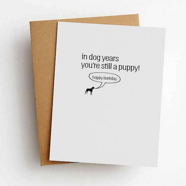 Skel & Co - Barkday Birthday Greeting Card