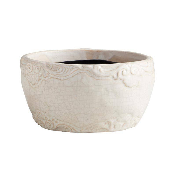 47th & Main (Creative Brands) - Large Ceramic Round Pot