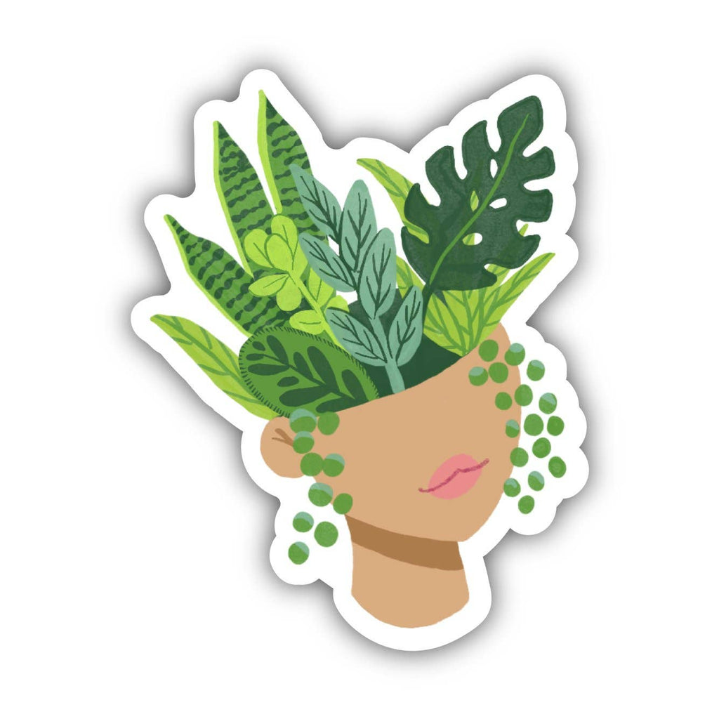 Big Moods - Head Planter Pot Sticker