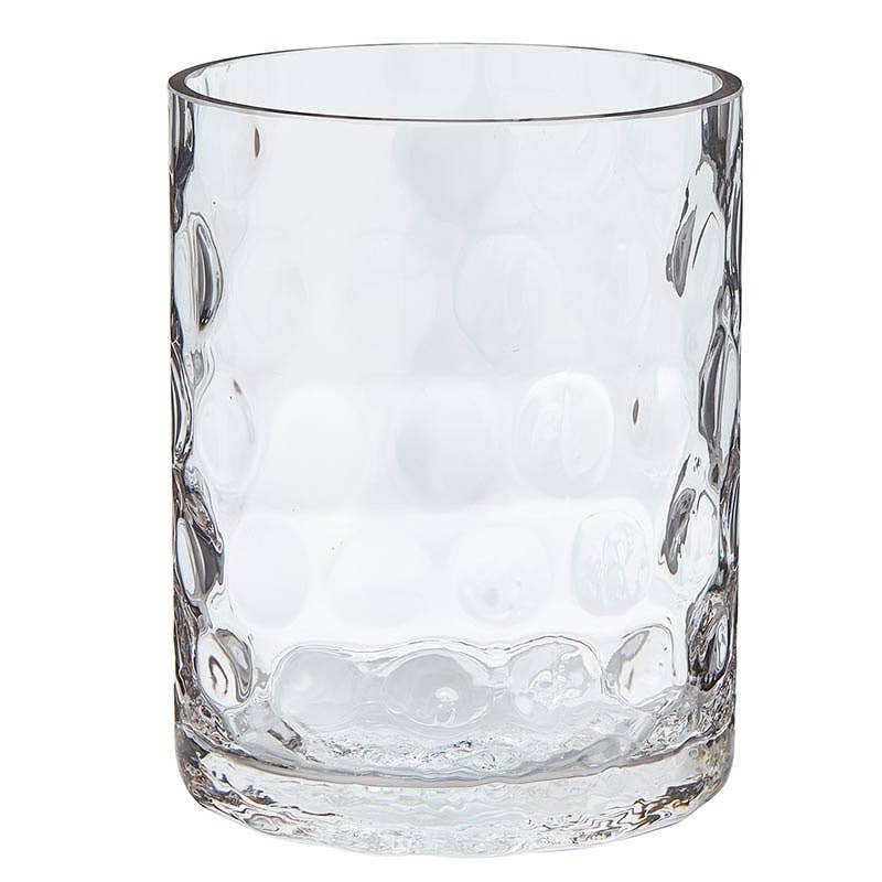 47th & Main (Creative Brands) - Short Bubble Clear Glass Vase