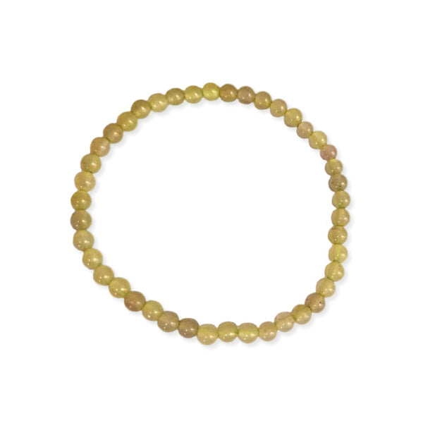 ZAD - Lemon Jade Stone Stretch Bracelet