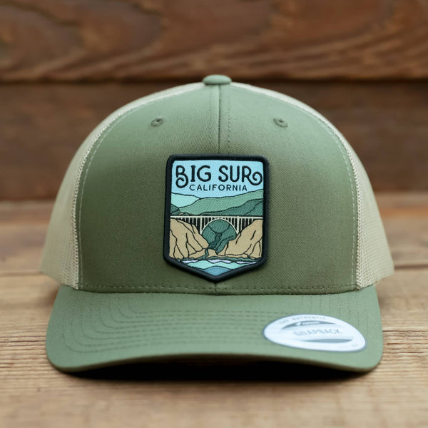 Squatchy - Big Sur California Trucker Hat | SnapBack Cap