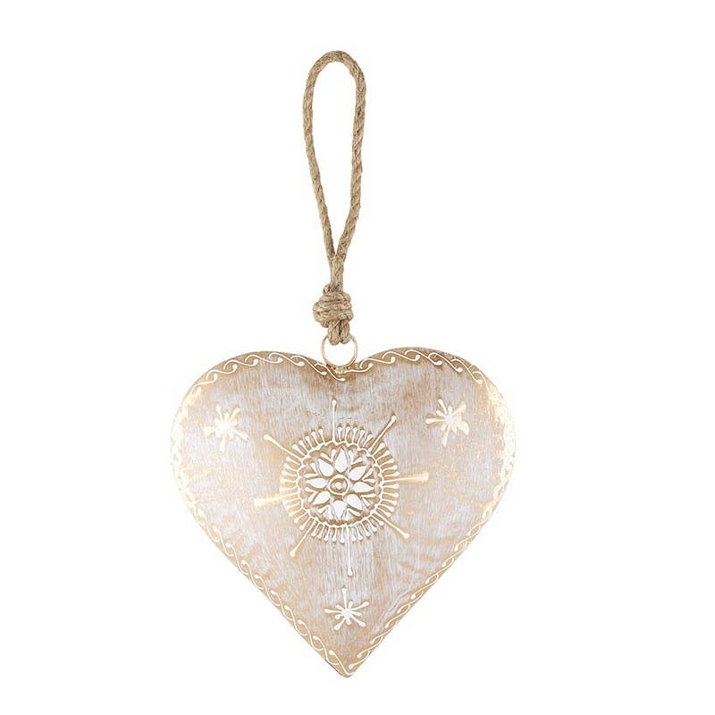 47th & Main (Creative Brands) - Gold Heart Lrg