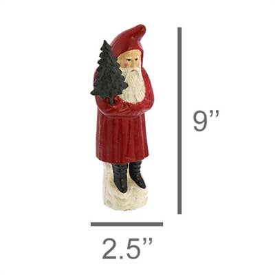 HomArt - Santa with Tree, Cast Iron - Lrg