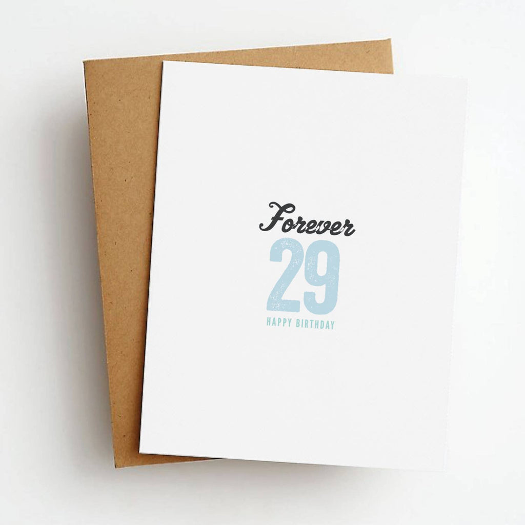 Skel & Co - Forever 29 Card