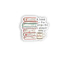 Mad River - A Book A Day Sticker / Decal