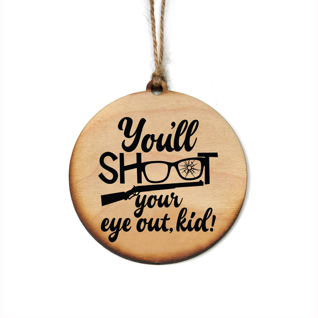 Driftless Studios - You'll Shoot An Eye Out Kid Christmas Ornaments