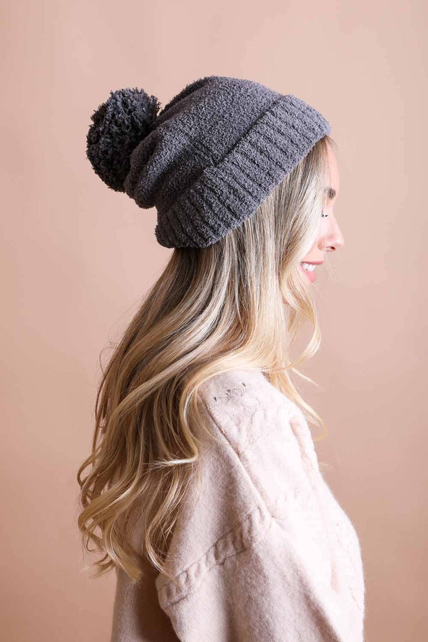 Leto Accessories - Boucle Pom Beanie