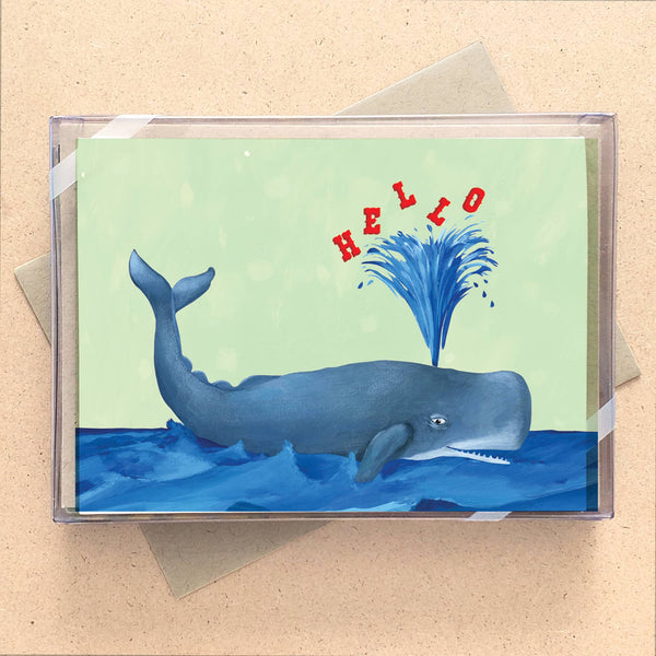 Allport Editions - Whale Mini Boxed Cards