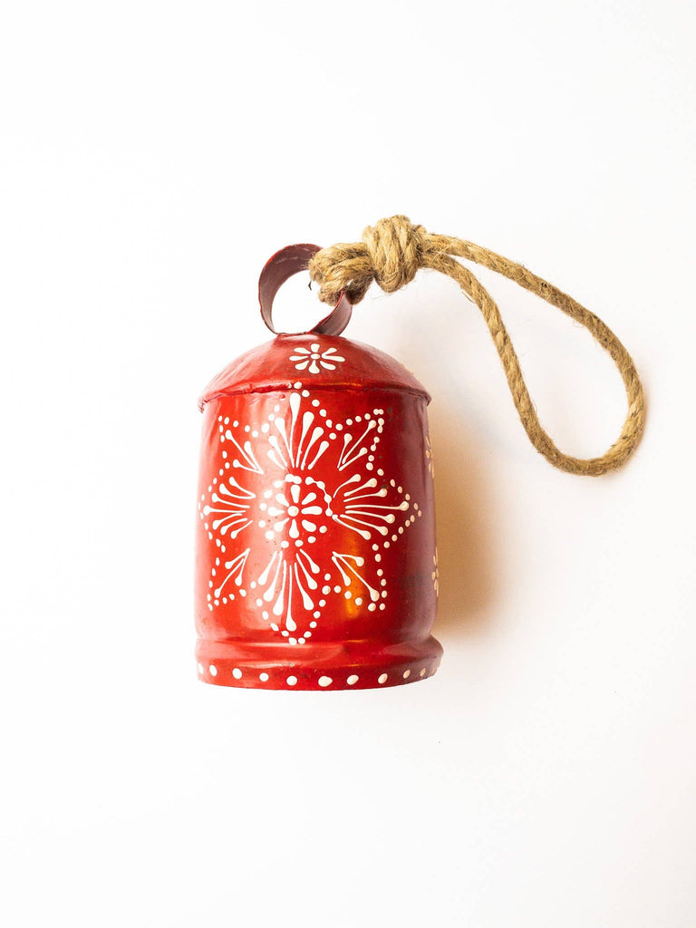 Rahabs Rope - Hand Painted Red Tula Bell