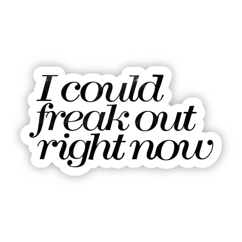 Big Moods - I Could Freak Out Right Now Sticker