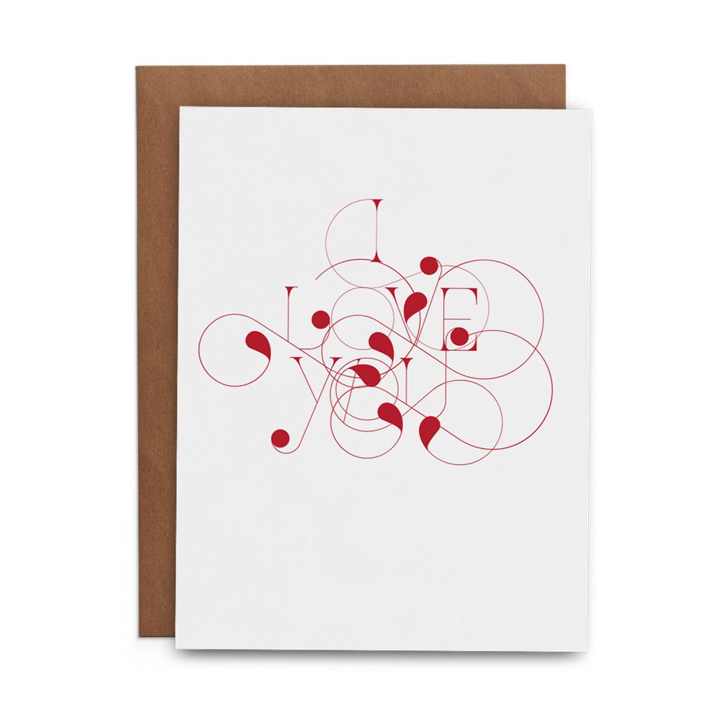 The Lost Art of Stationery - I Love You