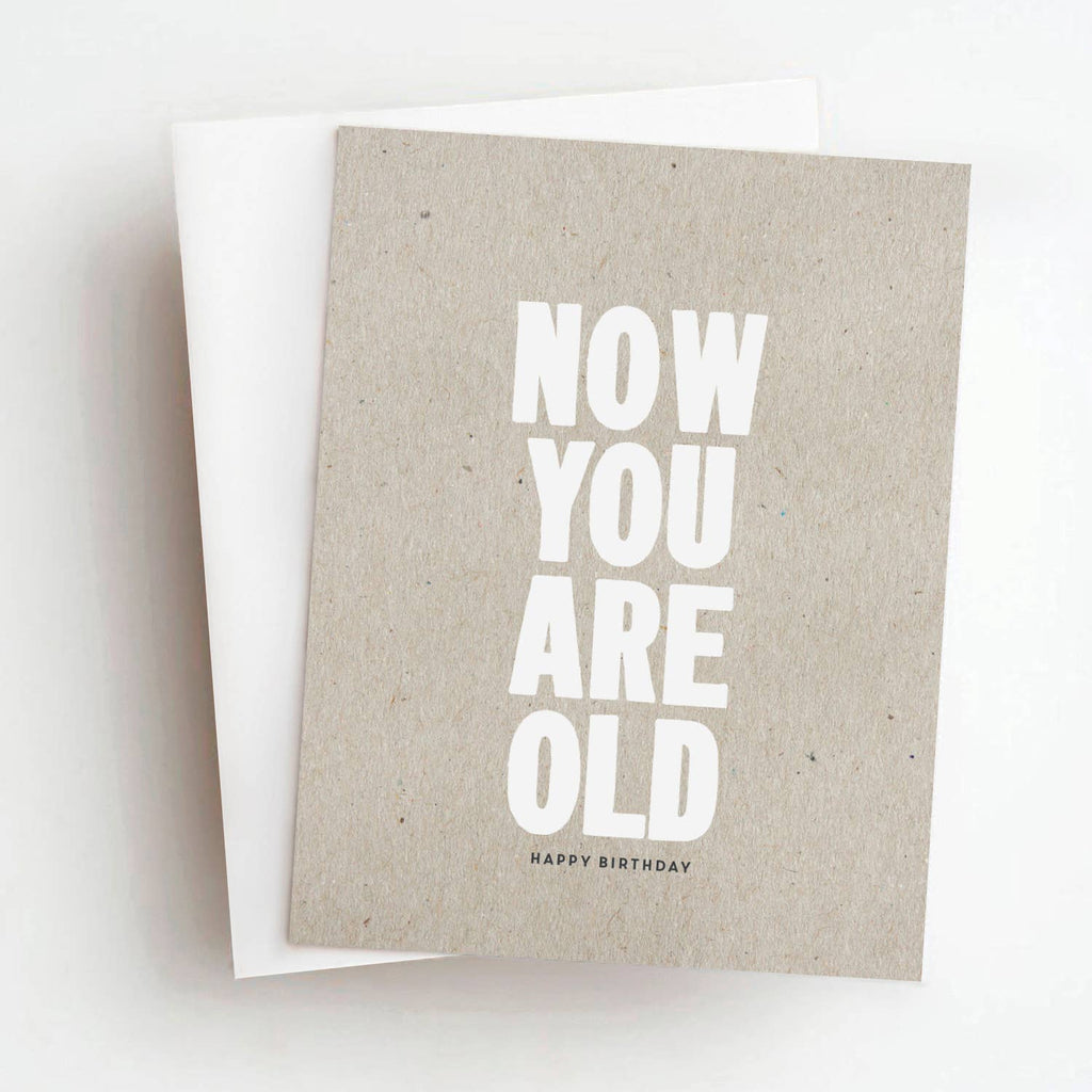 Skel & Co - Now You Are Old Card