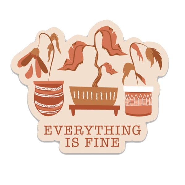 Parcel Island - Everything is Fine Sticker