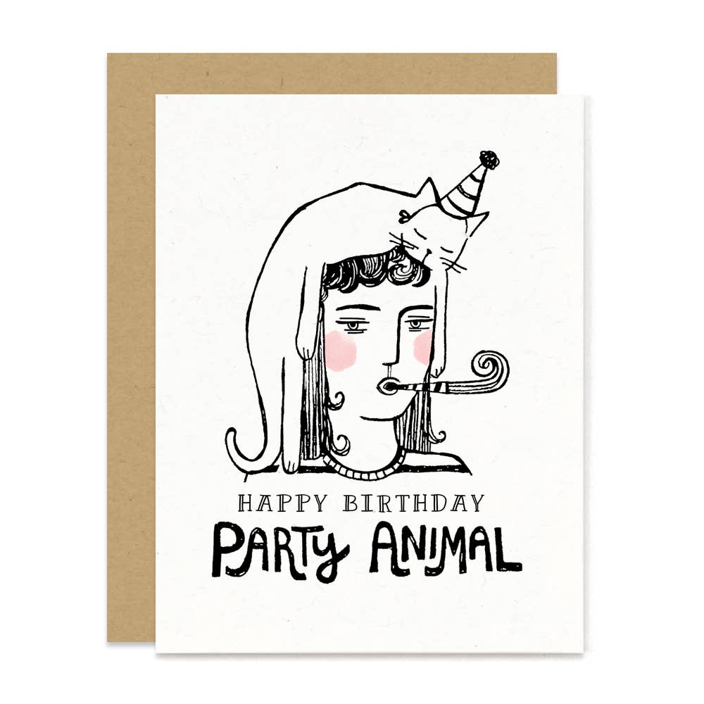 Paper Pony Co. - Party Animal Birthday Card