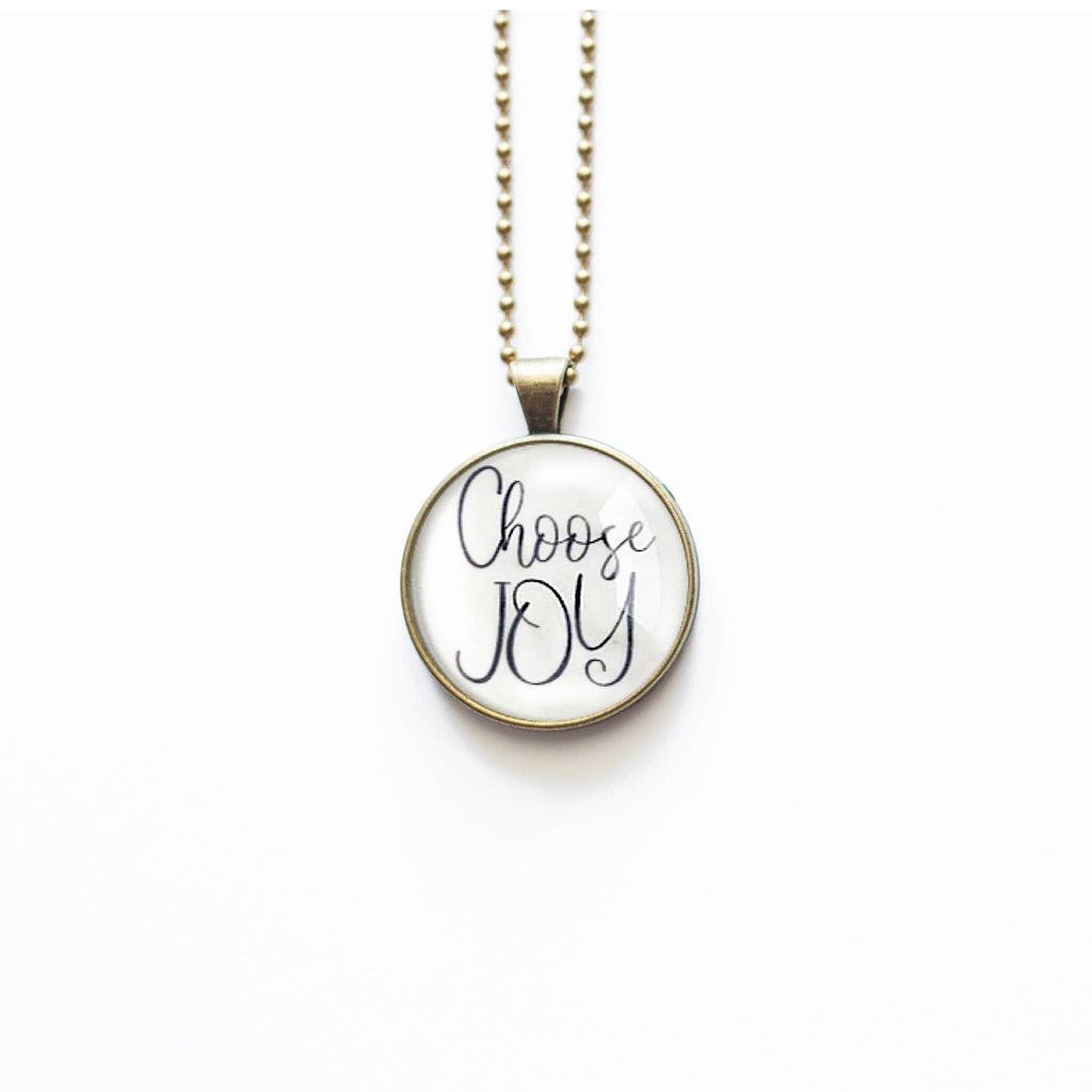 The Vintage Sparrow - Choose Joy Necklace