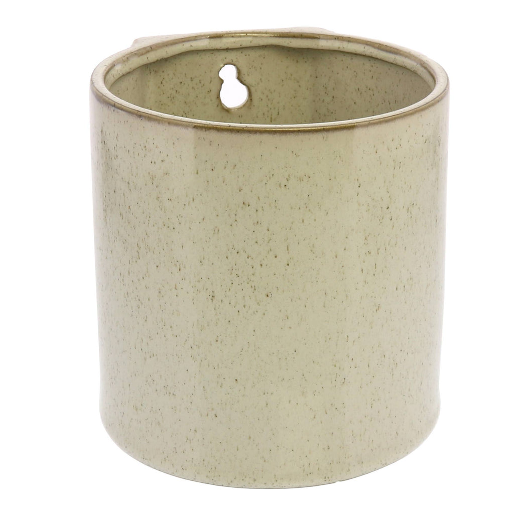 HomArt - Logan Wall Vase - Sm - Flecked White