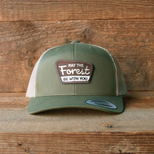 Squatchy - May The Forest Be With You Hat - Olive Green