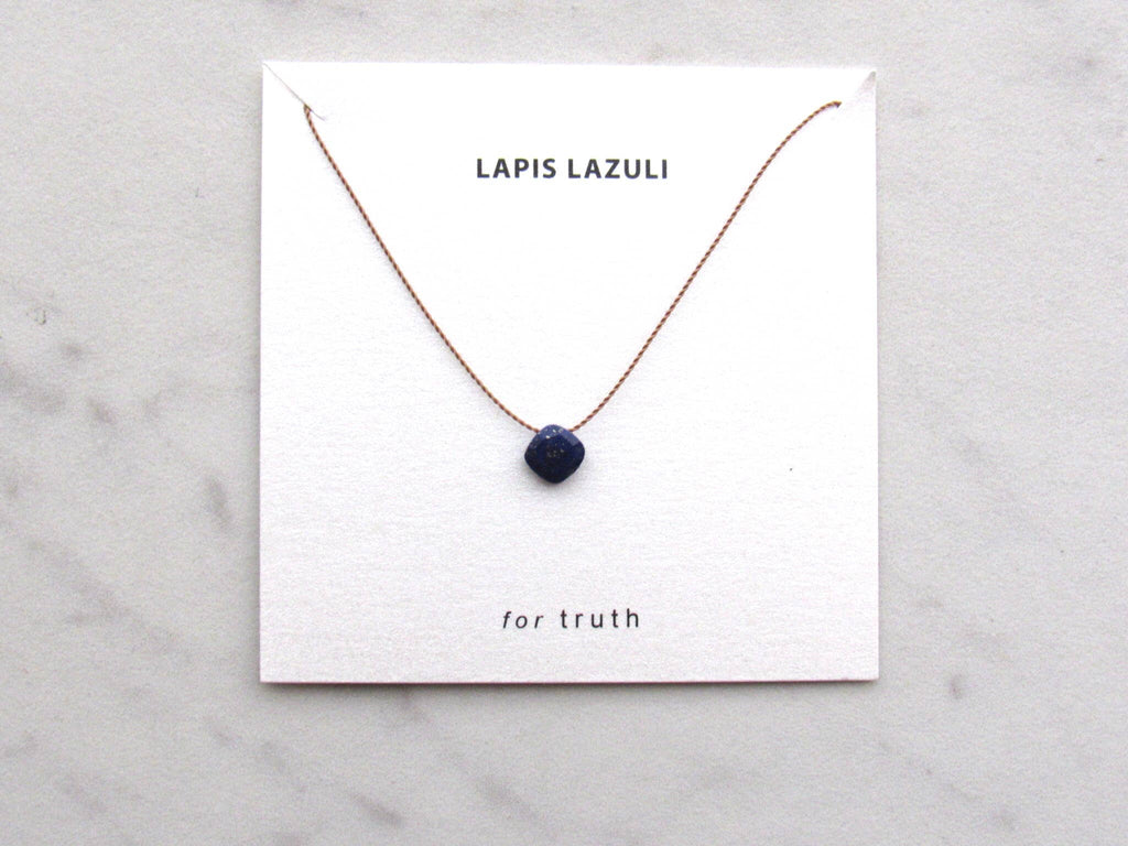 Soulsilk - Lapis Lazuli Necklace Card