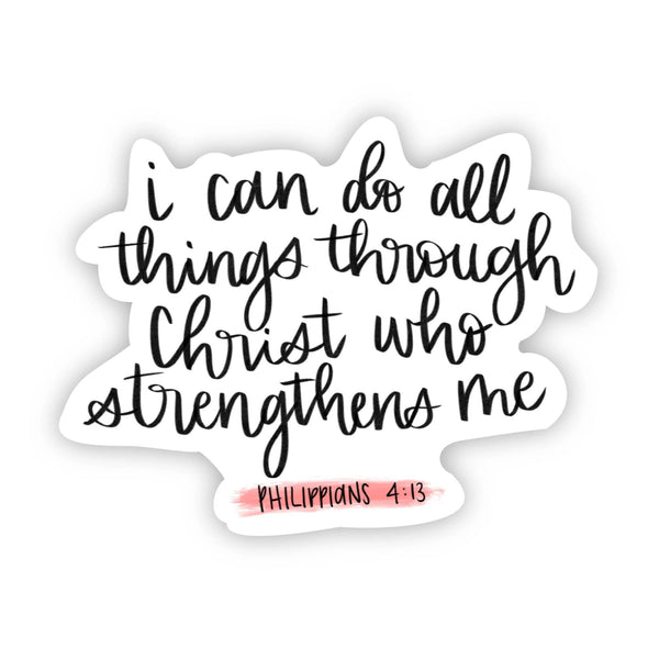 Big Moods - I Can do All Things Through Christ Who Strengthens me